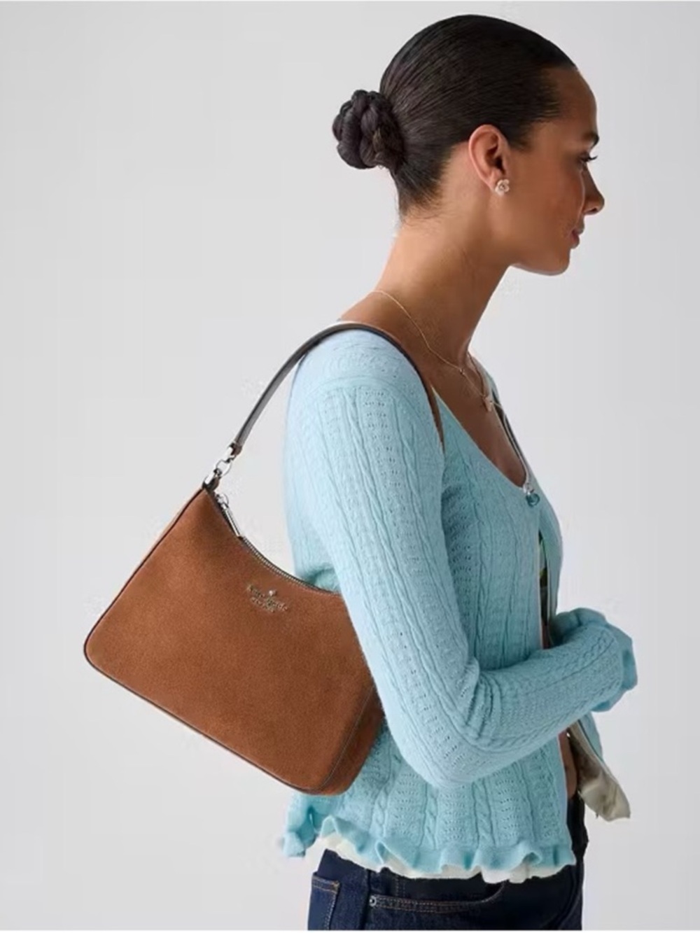 Kate Spade Margot Suede Convertible Shoulder Bag - Picture 6 of 6